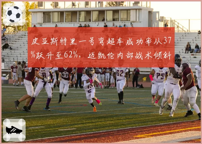 皮亚斯特里一号弯超车成功率从37%跃升至62%,迈凯伦内部战术倾斜会否改变格局?